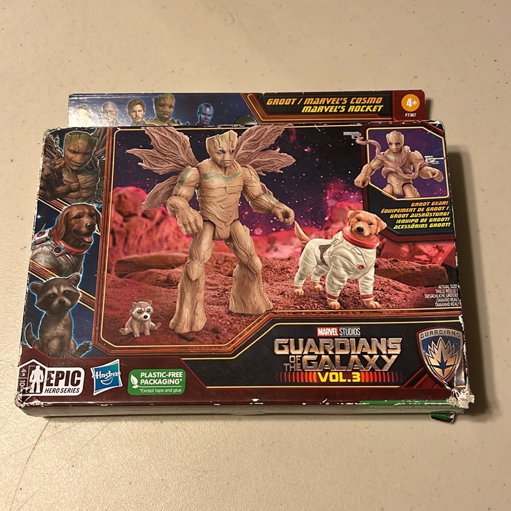 Guardians of the galaxy epic hero series. See comments on piece missing